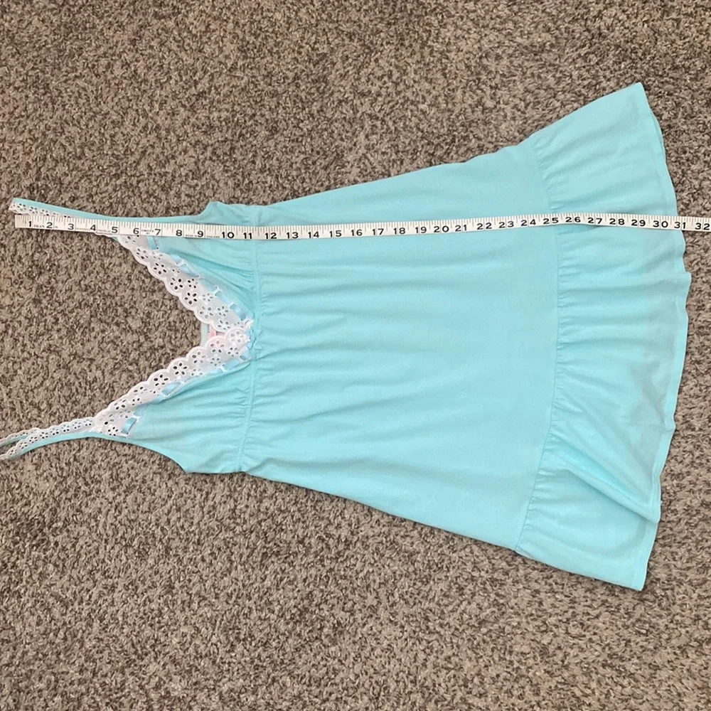 NWOT Victoria’s Secret Eyelet Lace Cotton Slip - Picture 11 of 13